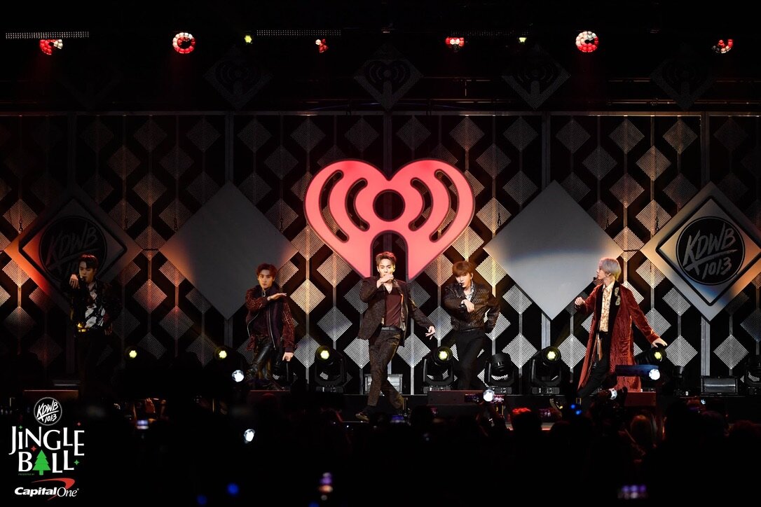 Monsta X performing live